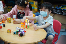 將圖片載入圖庫檢視器 stem lesson children education stem toys magnetic electronic building bricks  STEM 課堂

